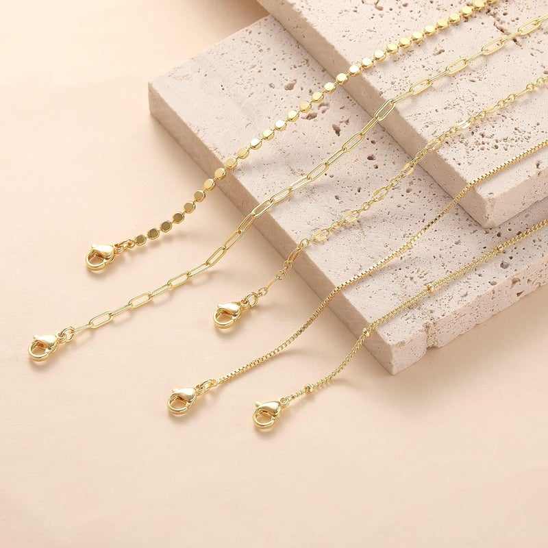 MBW Silver Plated Bracelets for Women, Dainty Silver Bracelets for Women Set Bracelet Stack Waterproof Jewelry for Women Trendy Minimalist Simple Small Thin Bracelet Set for Women Teen Gift - Image 5